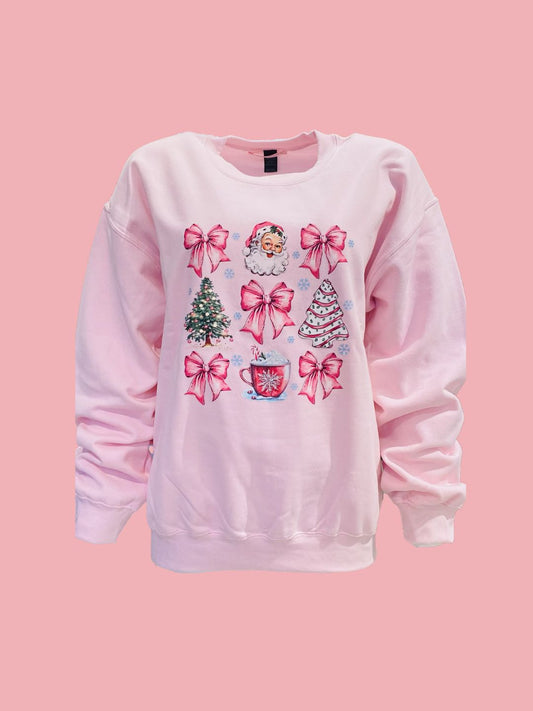 Felpa Rosa Fiocco Ribes of LOVE