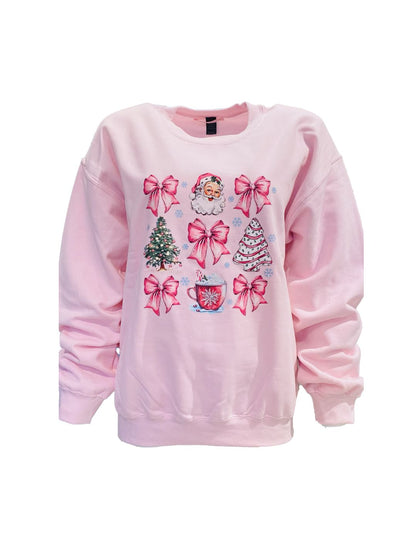 Felpa Rosa Fiocco Ribes of LOVE