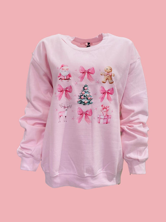 Felpa Rosa Omino Pan di zenzero Ribes of LOVE🌟