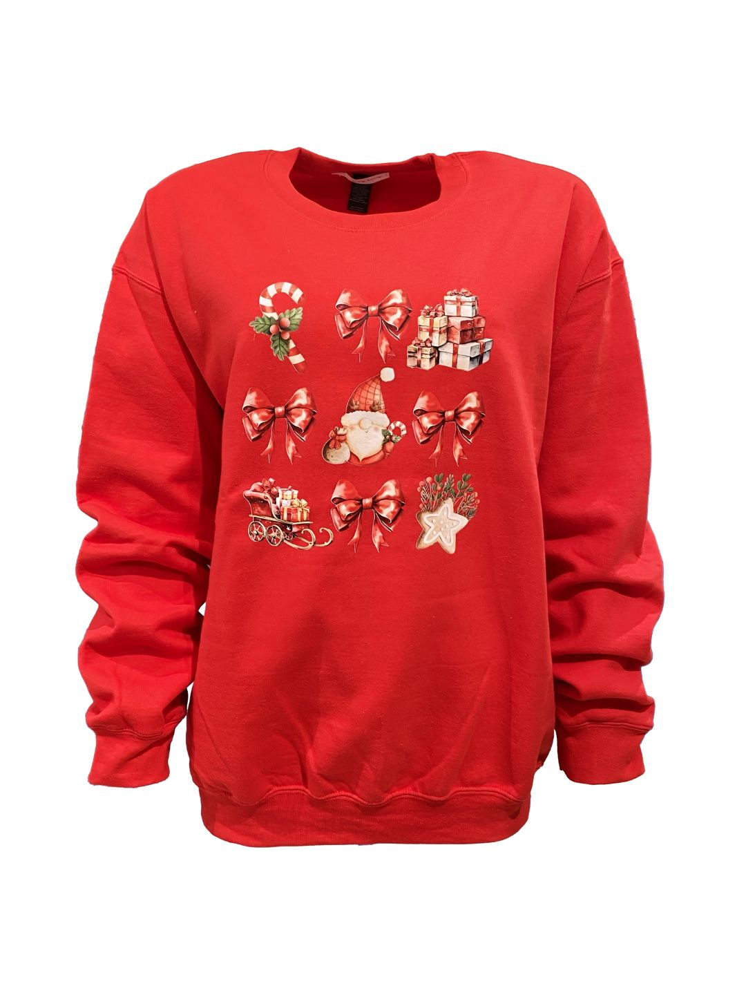 Red Candy Cane Hoodie Currant of LOVE