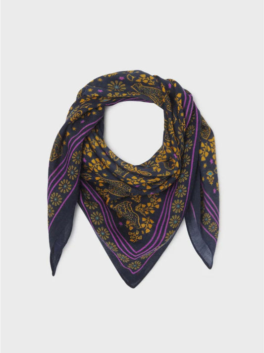 Foulard Lana Constance  Blu Navy