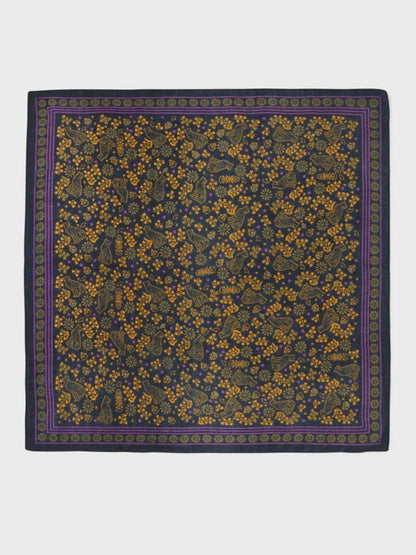 Foulard Lana Constance  Blu Navy
