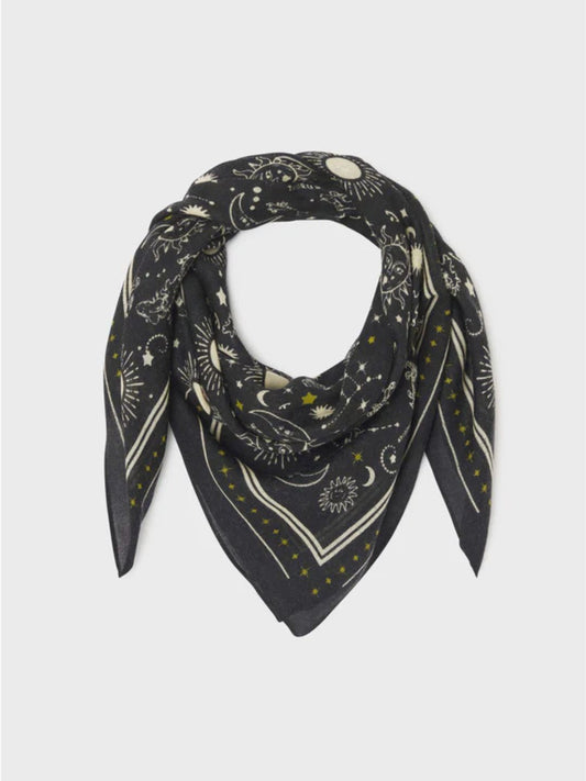 Foulard Lana Madeleine Nera