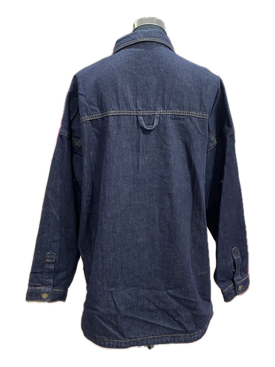 GIACCA CAMICIA DENIM OVERSIZE