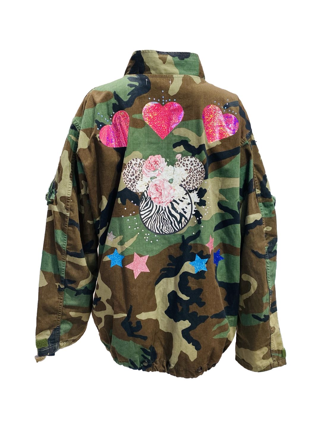 VINTAGE MILITARY JACKET Mod.3 Ribes of LOVE