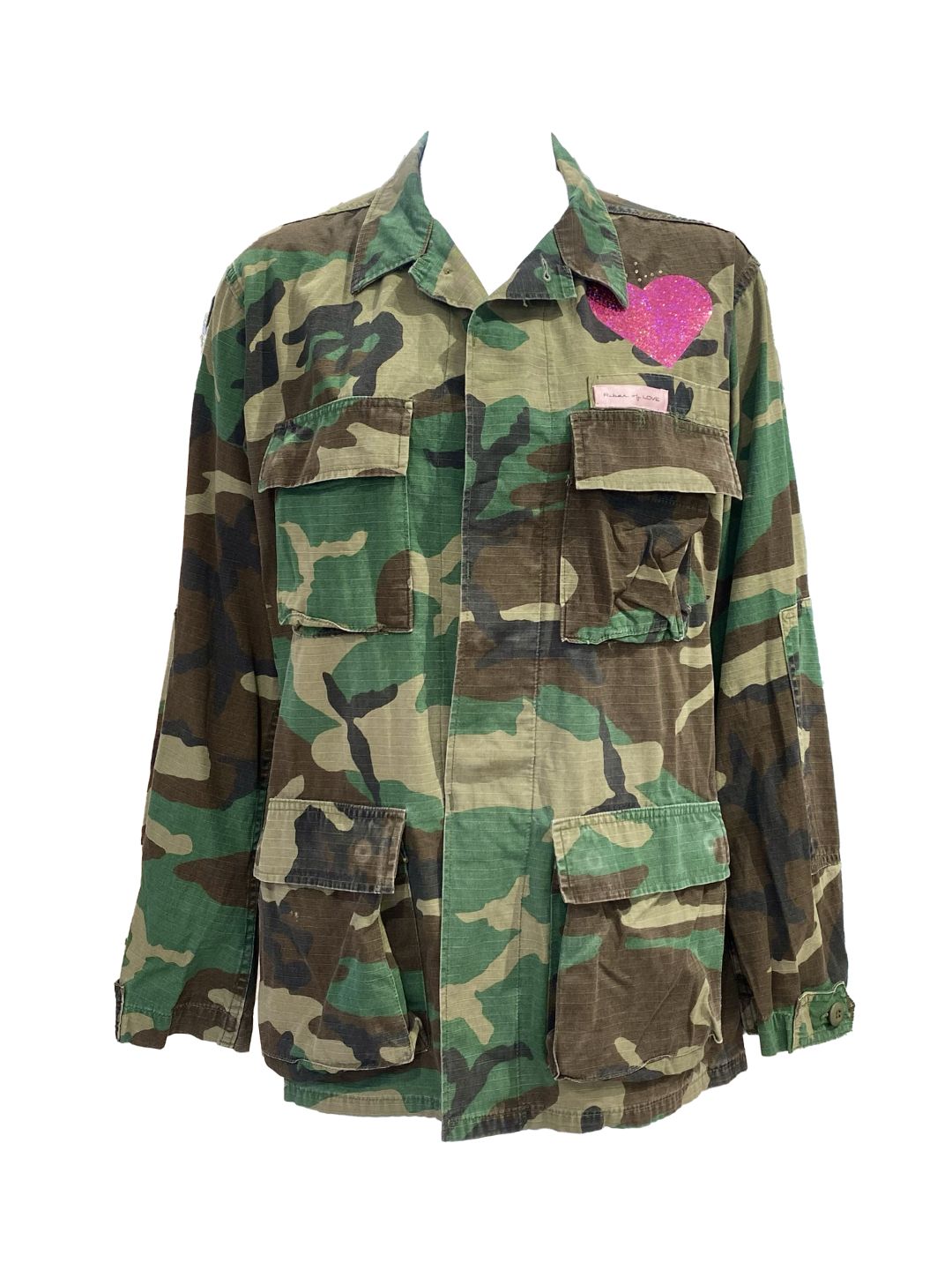 VINTAGE MILITARY JACKET Mod.8 Ribes of LOVE