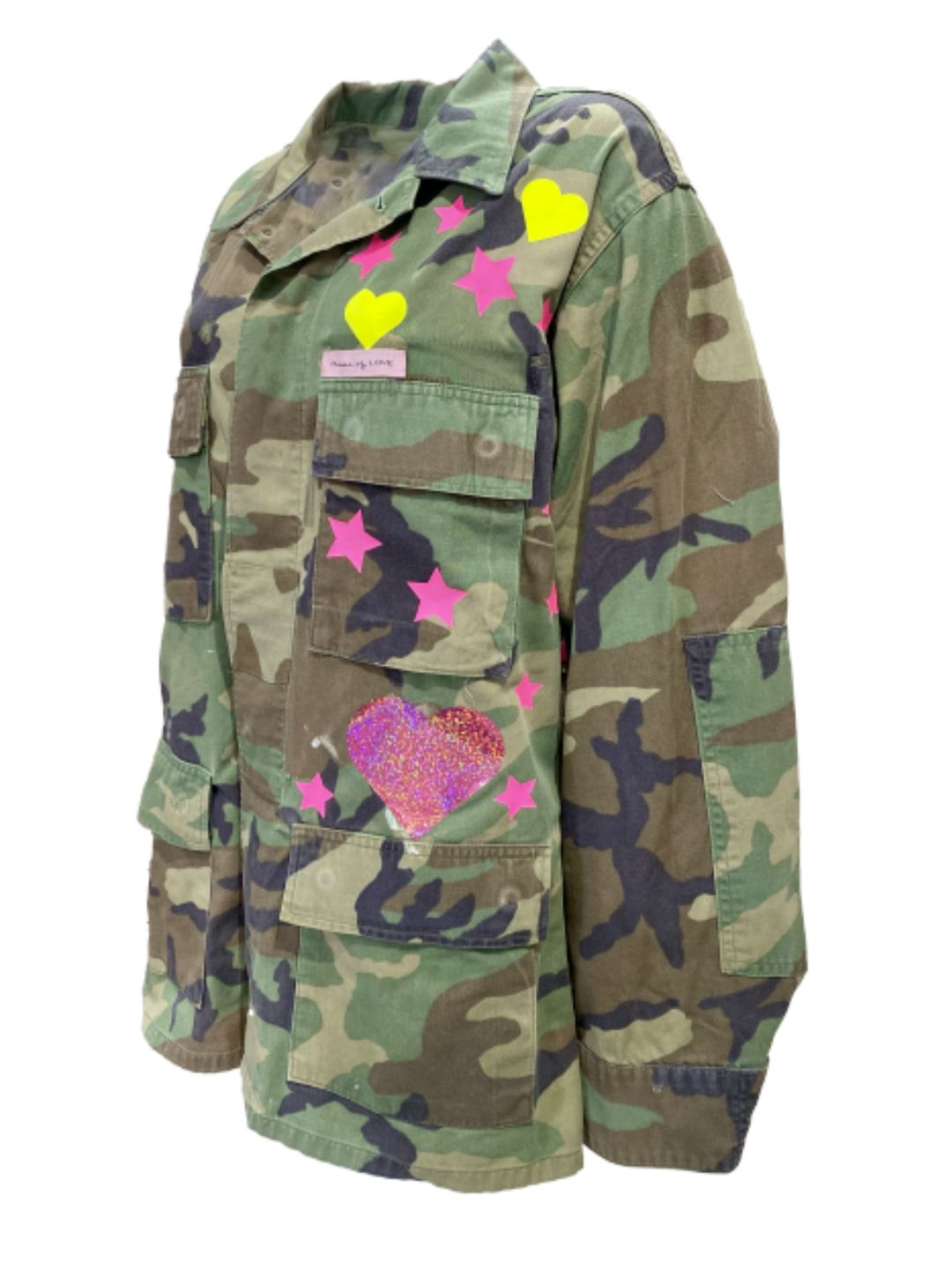 VINTAGE MILITARY JACKET Mod.9 Ribes of LOVE