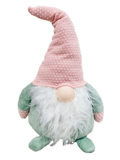 Gnomo Ferma Porta Verde Acqua