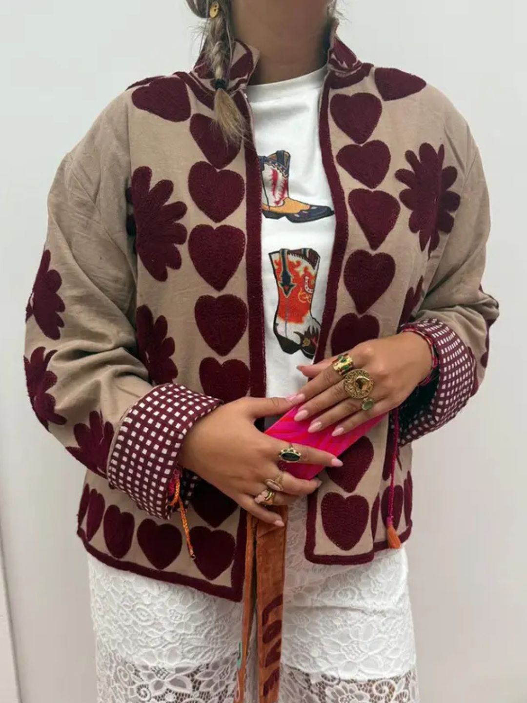 Giacca Cuori Suzani RADICAL CHIC