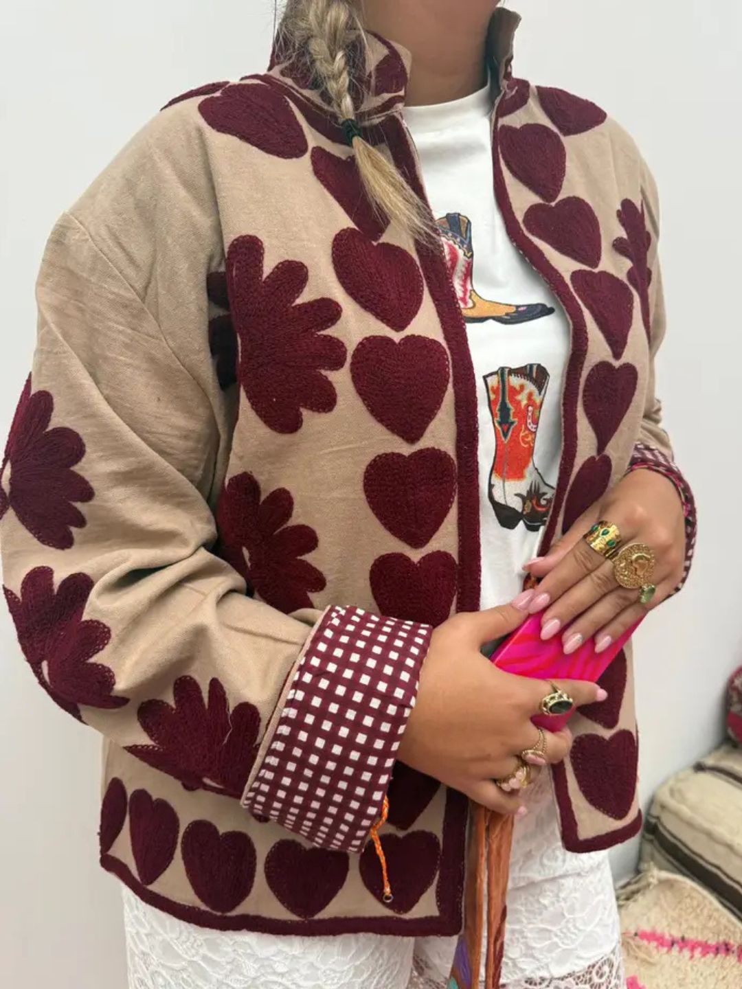 Giacca Cuori Suzani RADICAL CHIC