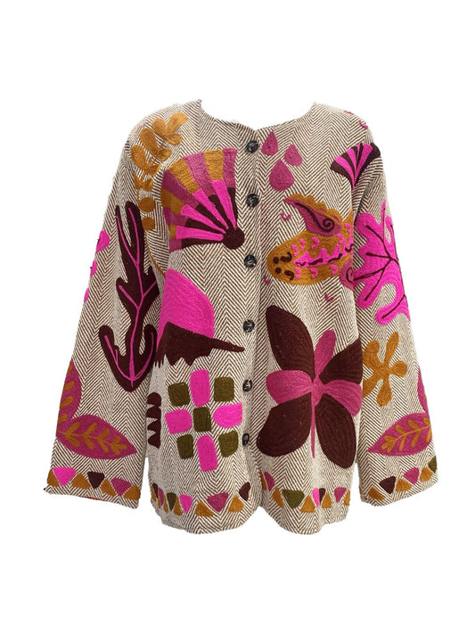 Giacca Suzani in TWEED FISH