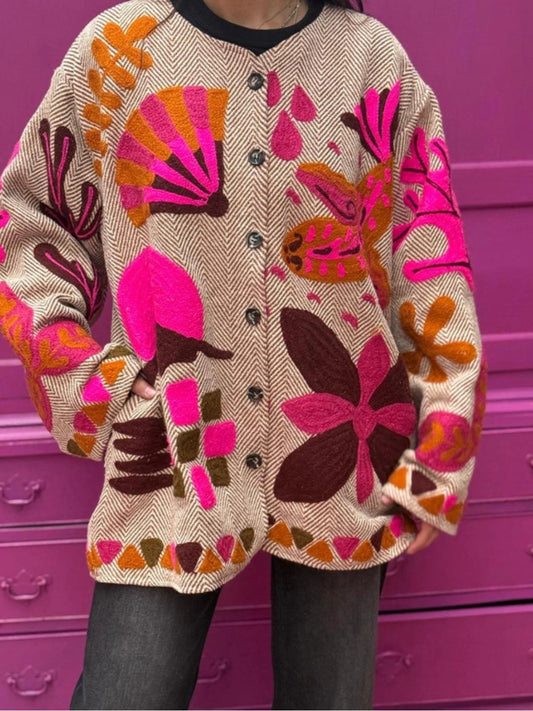 Giacca Suzani in TWEED FISH