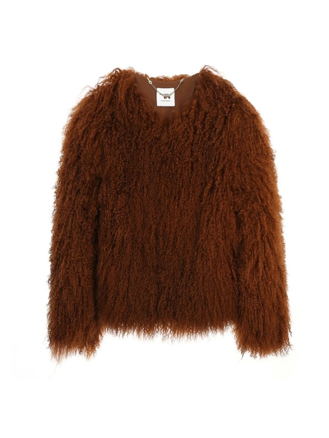 Giacca in Shearling Cioccolato