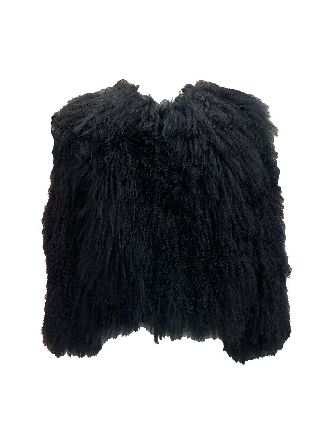 Giacca in Shearling Nera