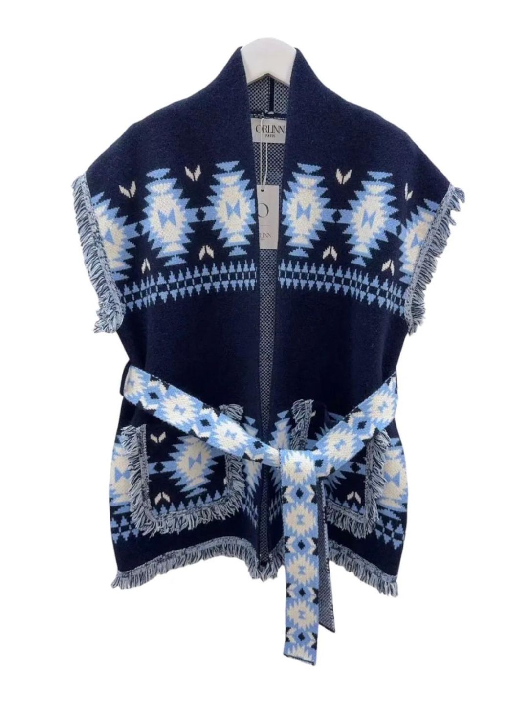 Gliet Bandana with White Fringe