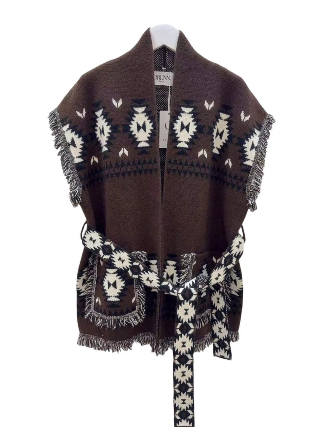 Gliet Bandana with White Fringe