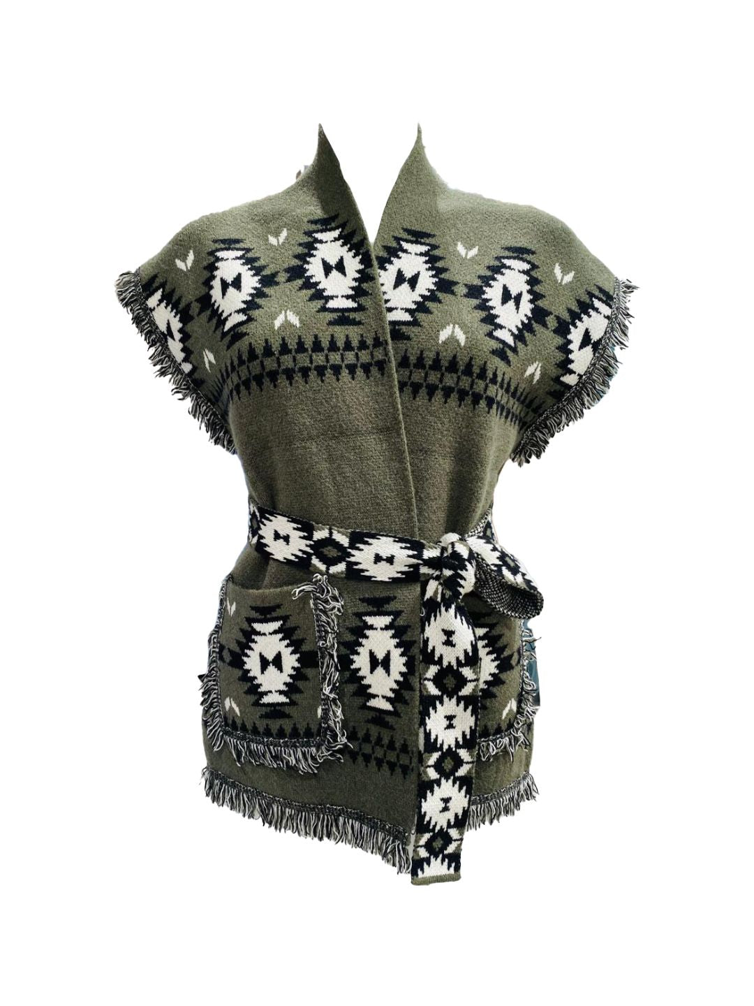 Gliet Bandana with White Fringe