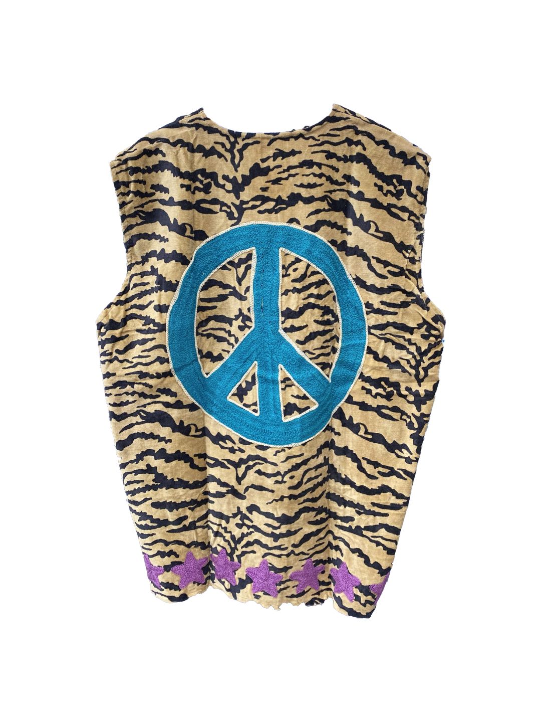 Gilet Suzani in Velluto Tigre Pace