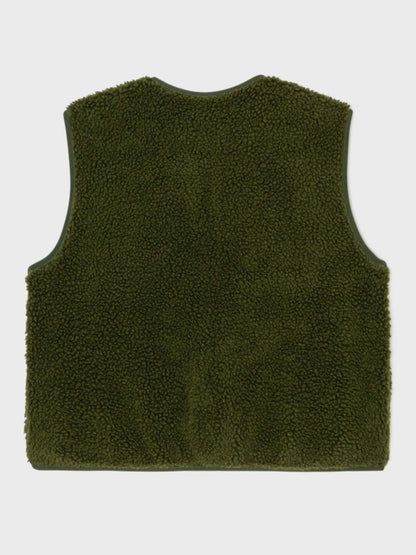 Gilet da donna Sherpa Verde
