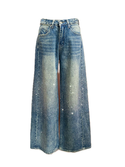 JEANS FULL STRASS