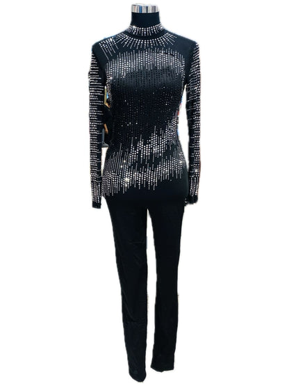 JUMPSUIT ELEGANTE STRASS 6326226-1