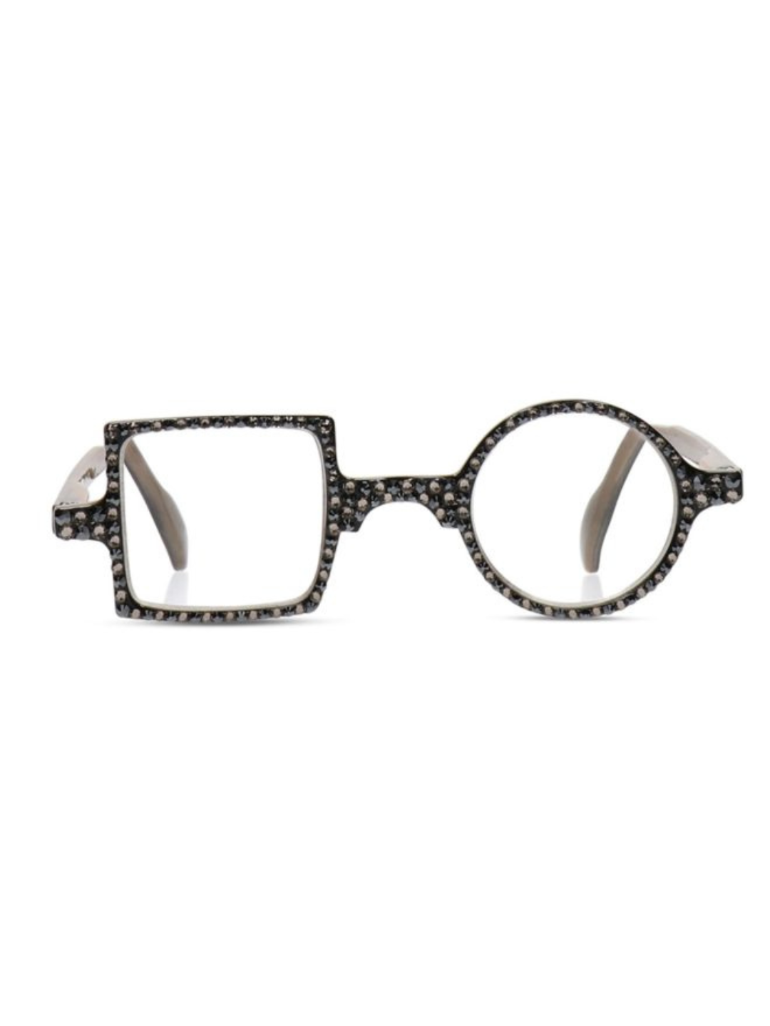 KATRINE BLACK JIMMY CRYSTAL NEW YORK READING GLASSES JCR562GREIGE