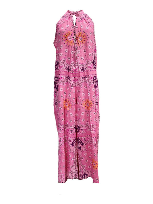 Jumpsuit Bandana in Cotone Garzato Fucsia ✨