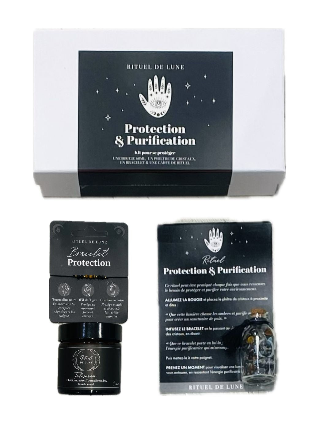 KIT DI PROTEZIONE E PURIFICAZIONE Rituel DE LUNE