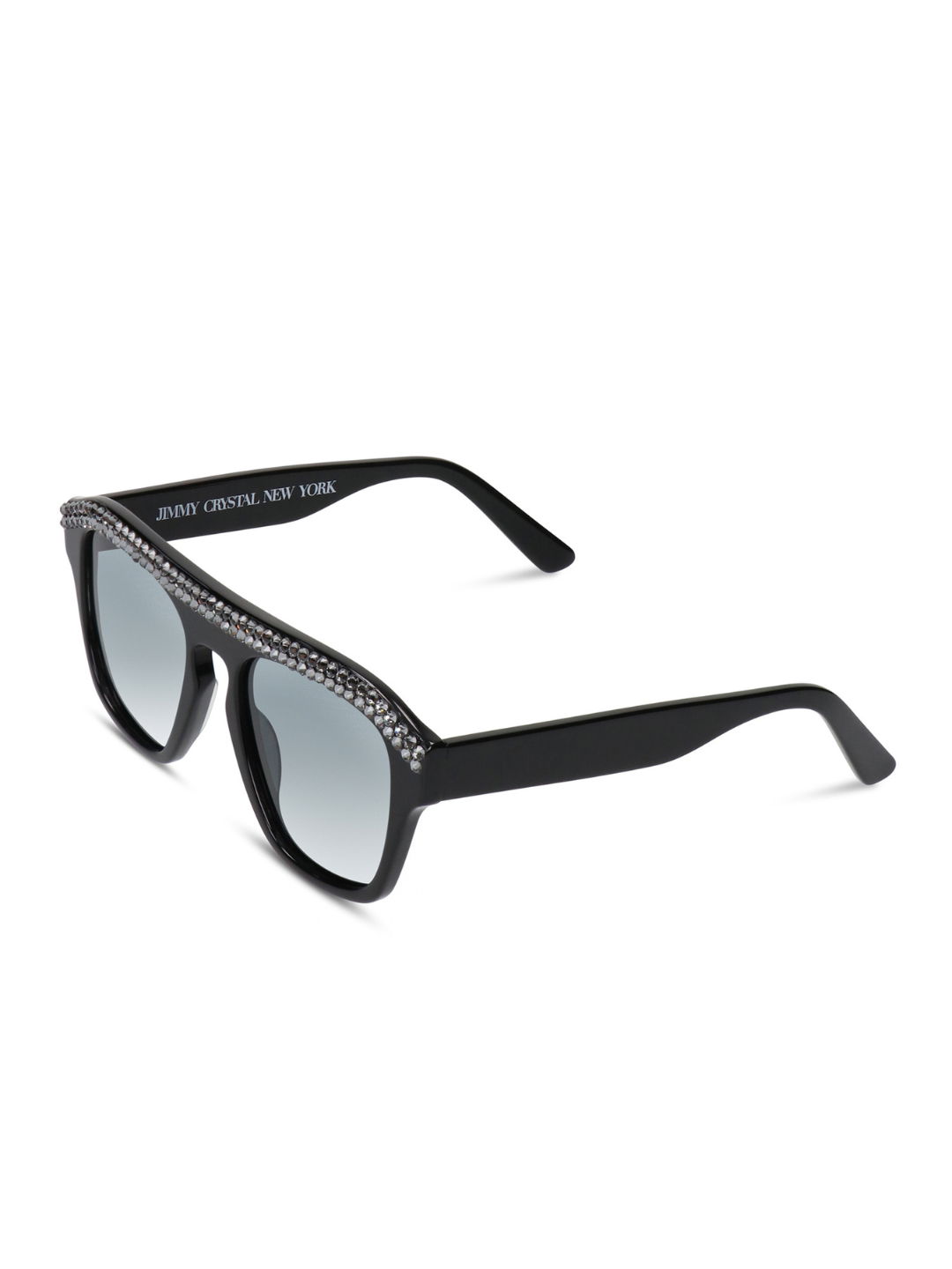LORETTA NERO JIMMY CRYSTAL NEW YORK SUNGLASSES GLT1021.C1
