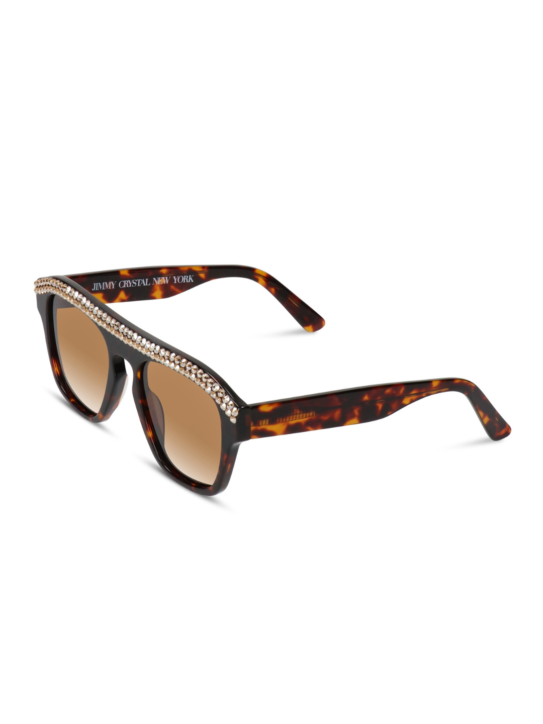 LORETTA MARRONE JIMMY CRYSTAL NEW YORK SUNGLASSES GLT1021.C1