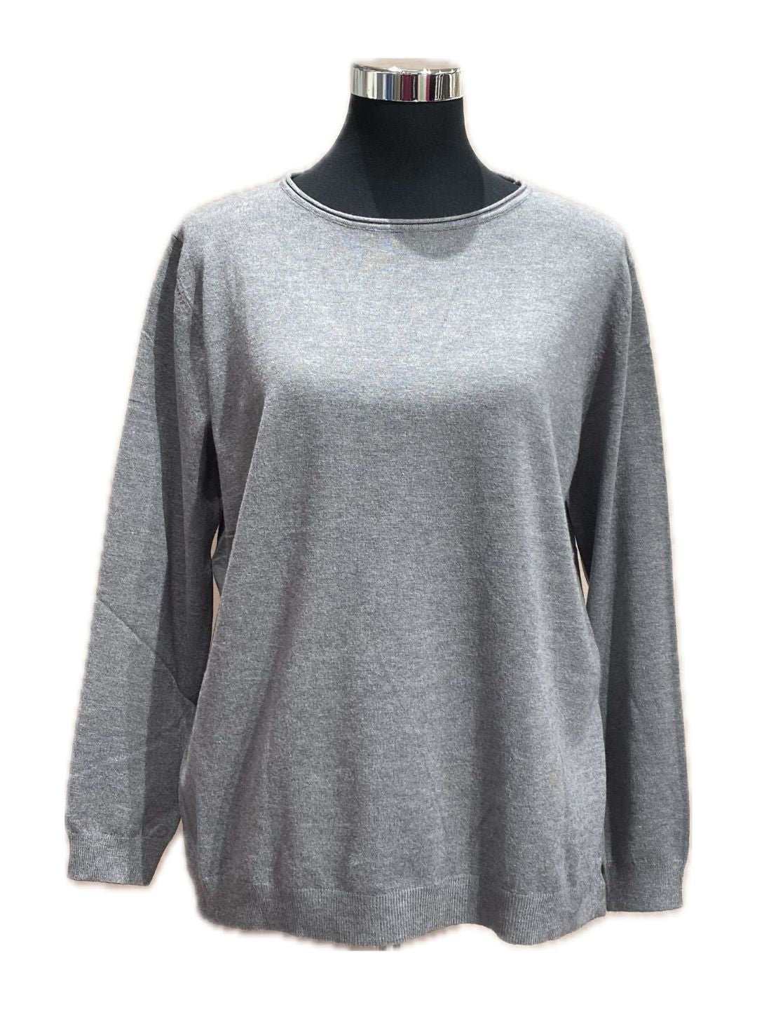 MAGLIA BASIC GRIGIO