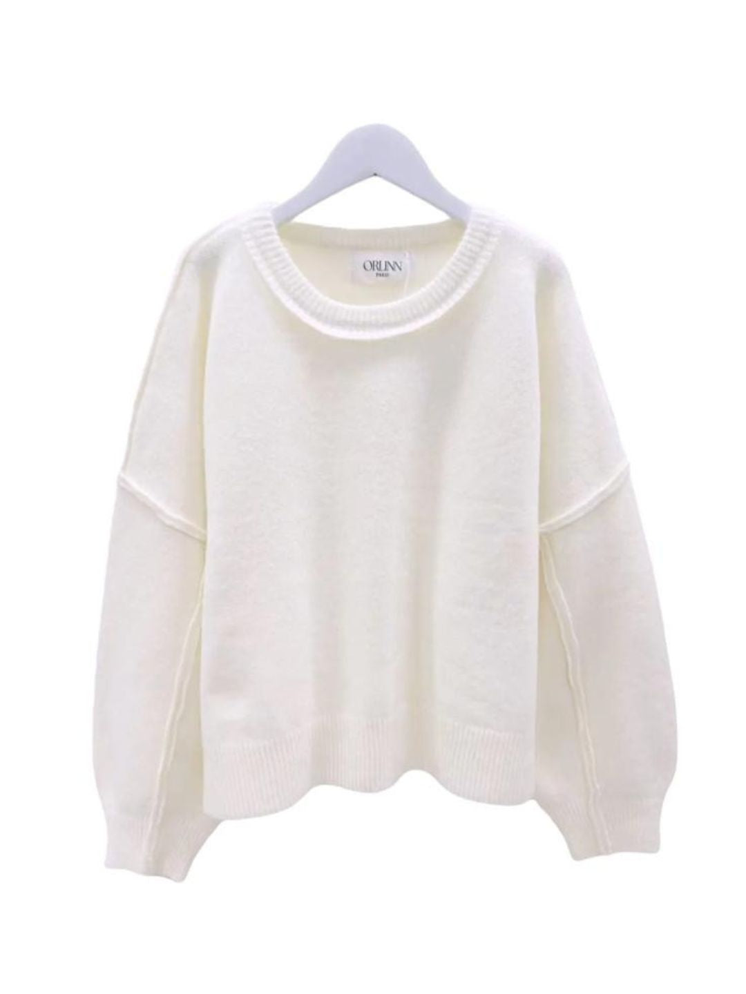 Cream Oversized Sweater