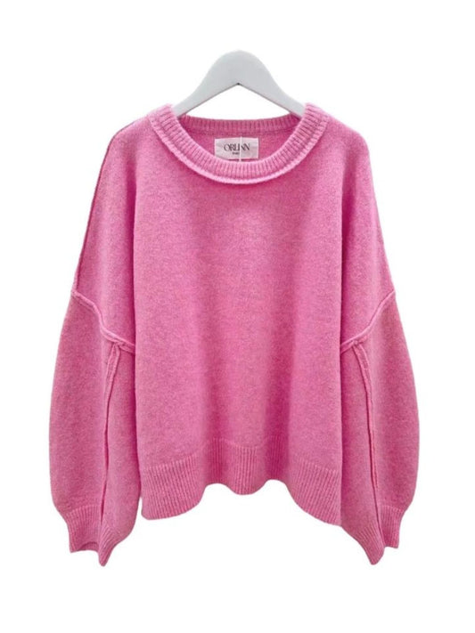 Maglione Oversize Rosa