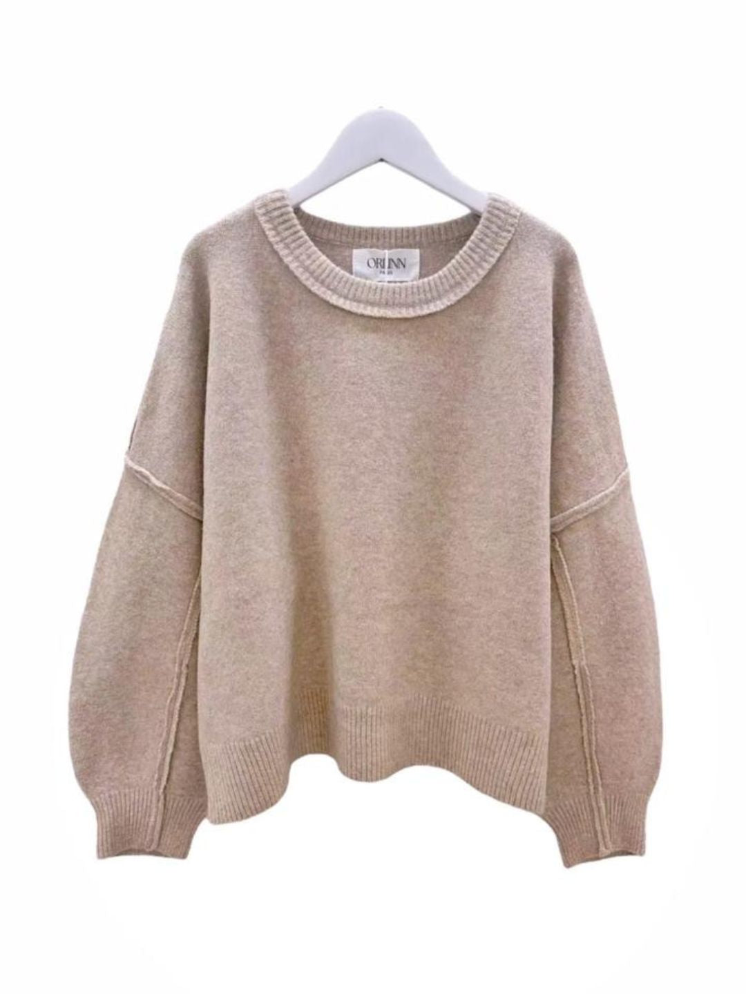 Oversized Beige Sweater