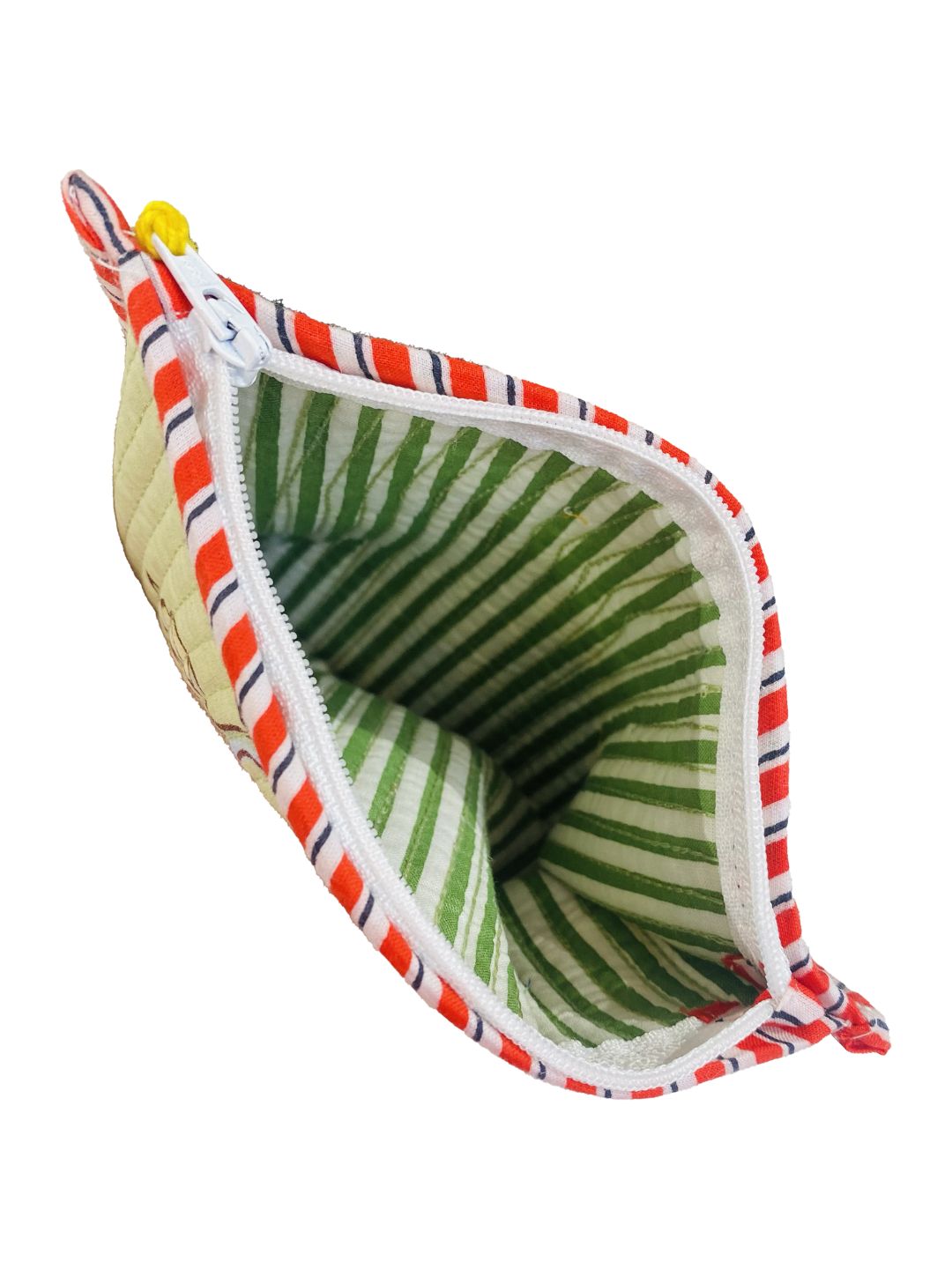 Radical Chic Mini Quilted Zip Clutch