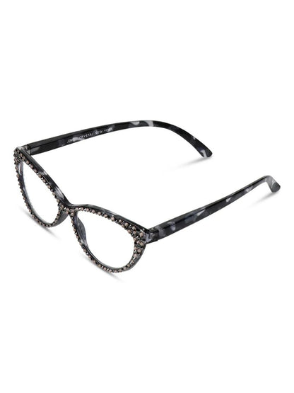 ABELLA GRIGIO MIX JIMMY CRYSTAL NEW YORK OCCHIALE DA LETTURA JCR468B