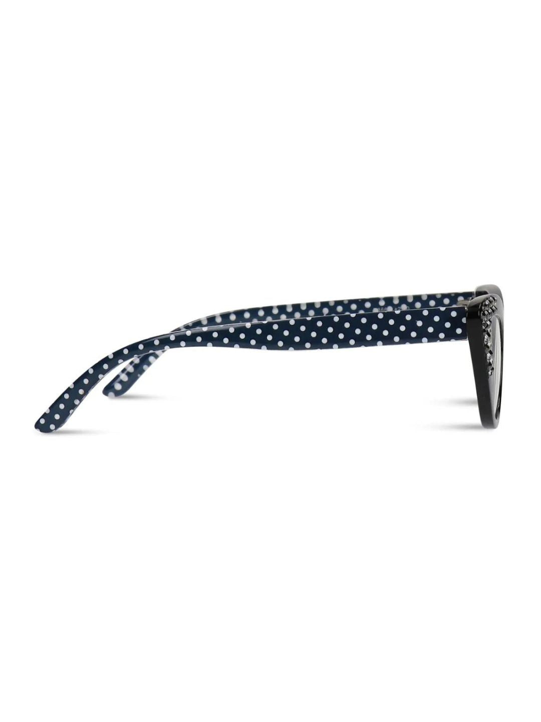 ACADIA BLACK JIMMY CRYSTAL NEW YORK READING GLASSES JCR641HT+CLR