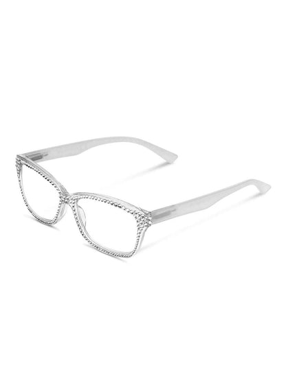 ESMERALDA BIANCO JIMMY CRYSTAL NEW YORK OCCHIALE DA LETTURA JCR602