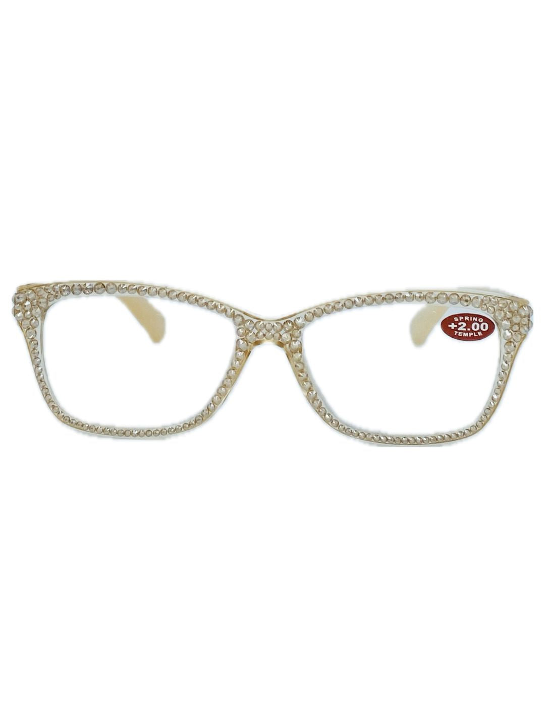 ESMERALDA GOLD READING GLASSES JCR602