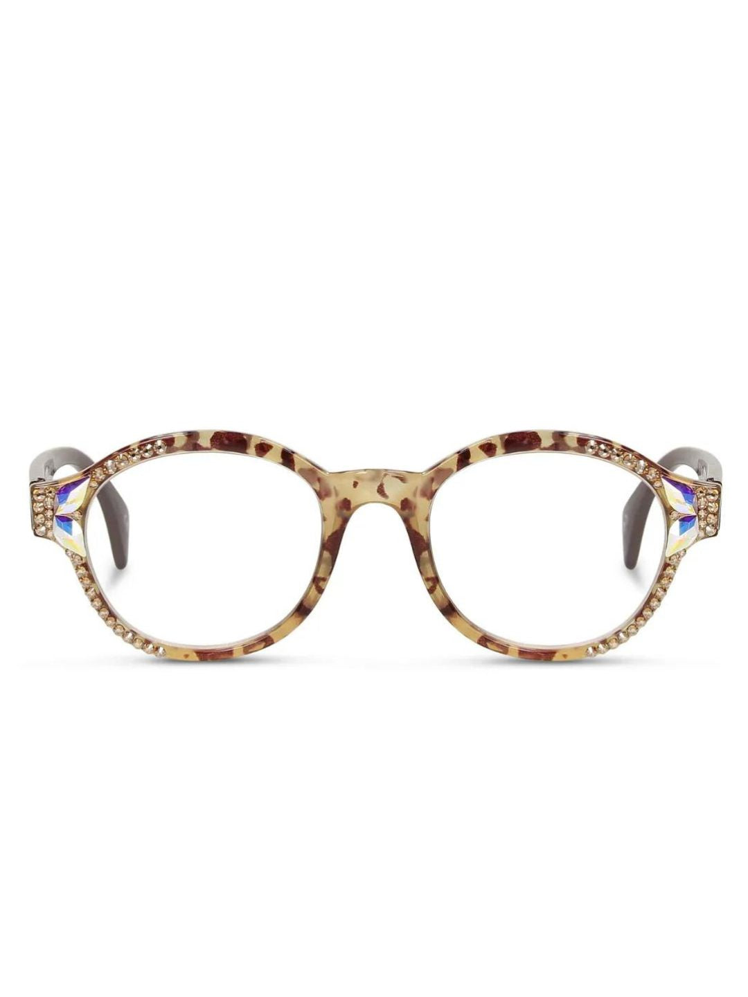 SINCLAIR BROWN JIMMY CRYSTAL NEW YORK READING GLASSES