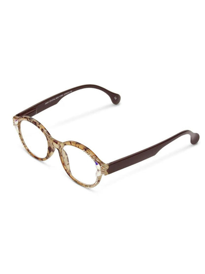 SINCLAIR MARRONE JIMMY CRYSTAL NEW YORK OCCHIALE DA LETTURA