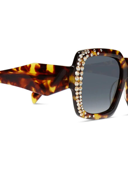 MIRANDA MARRONE JIMMY CRYSTAL NEW YORK OCCHIALI DA SOLE GLT1065-C4-G.SHADOW