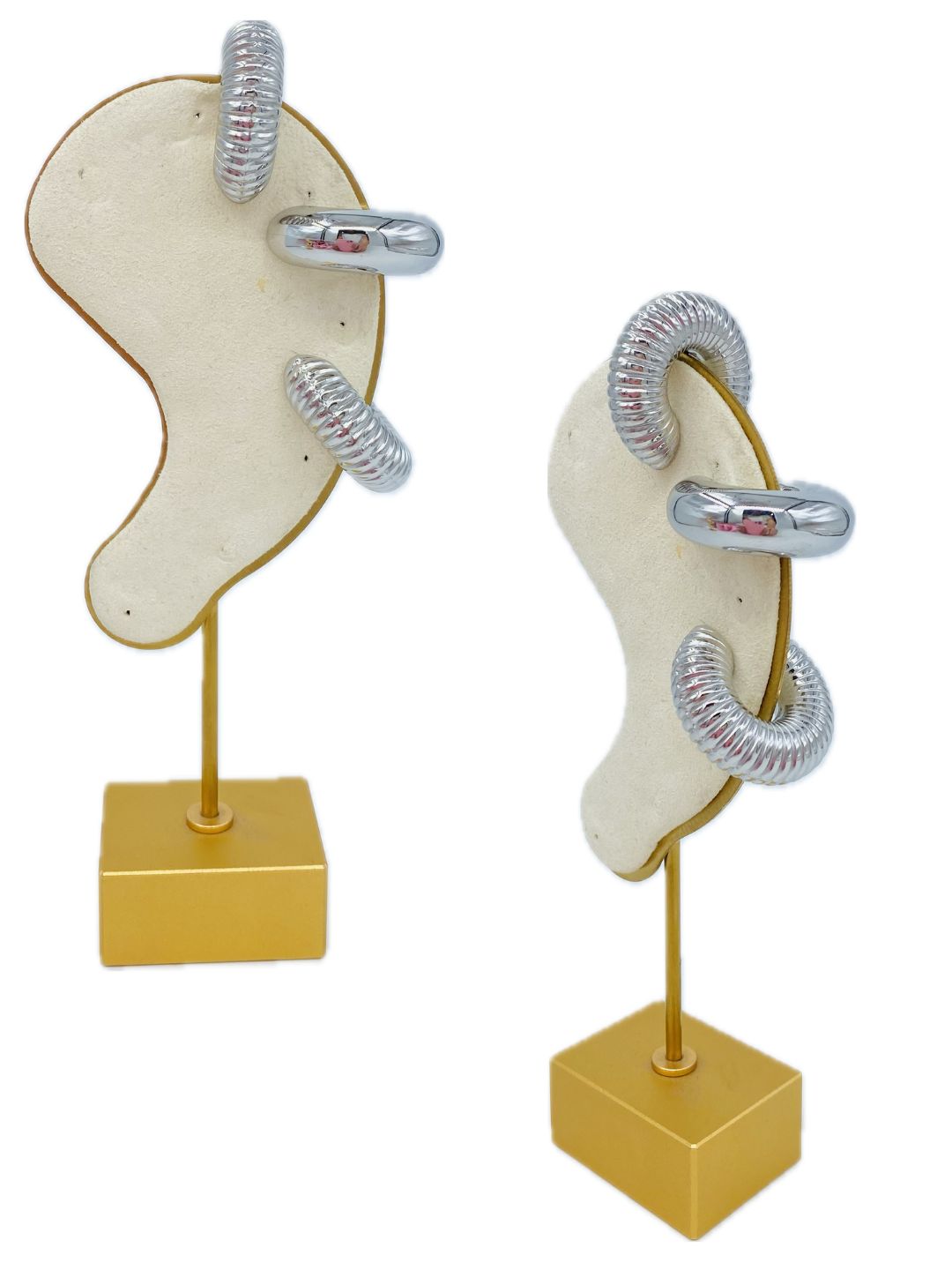 ORECCHINI EARCUFF COLOR ARGENTO