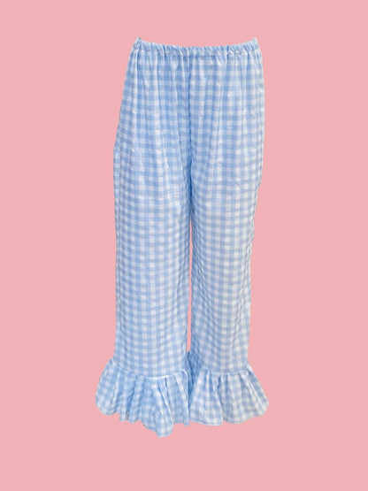 PANTALONE Pin con galetta Azzurro Ribes of LOVE