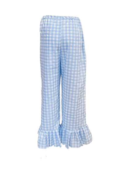 PANTALONE Pin con galetta Azzurro Ribes of LOVE