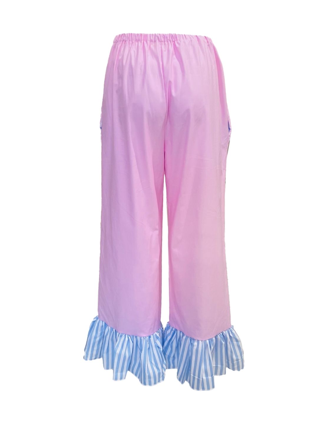 PANTALONE Pin con galetta Rosa Baby Ribes of LOVE