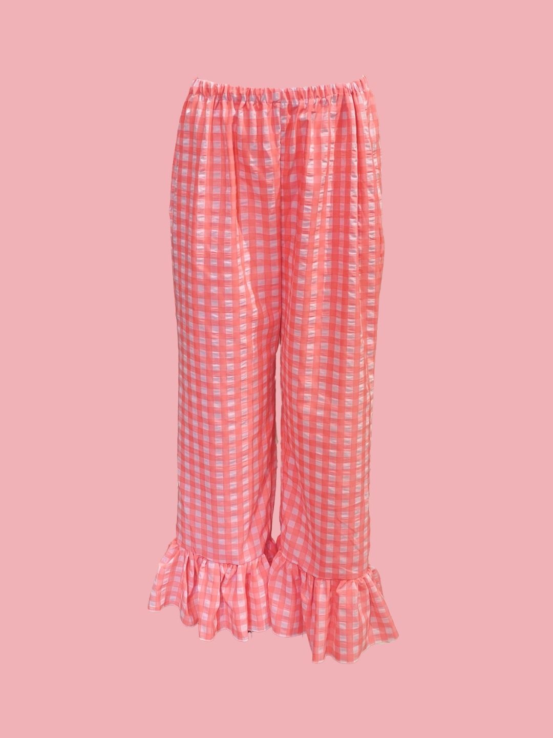 PANTALONE Pin con galetta Rosa Fluo Ribes of LOVE