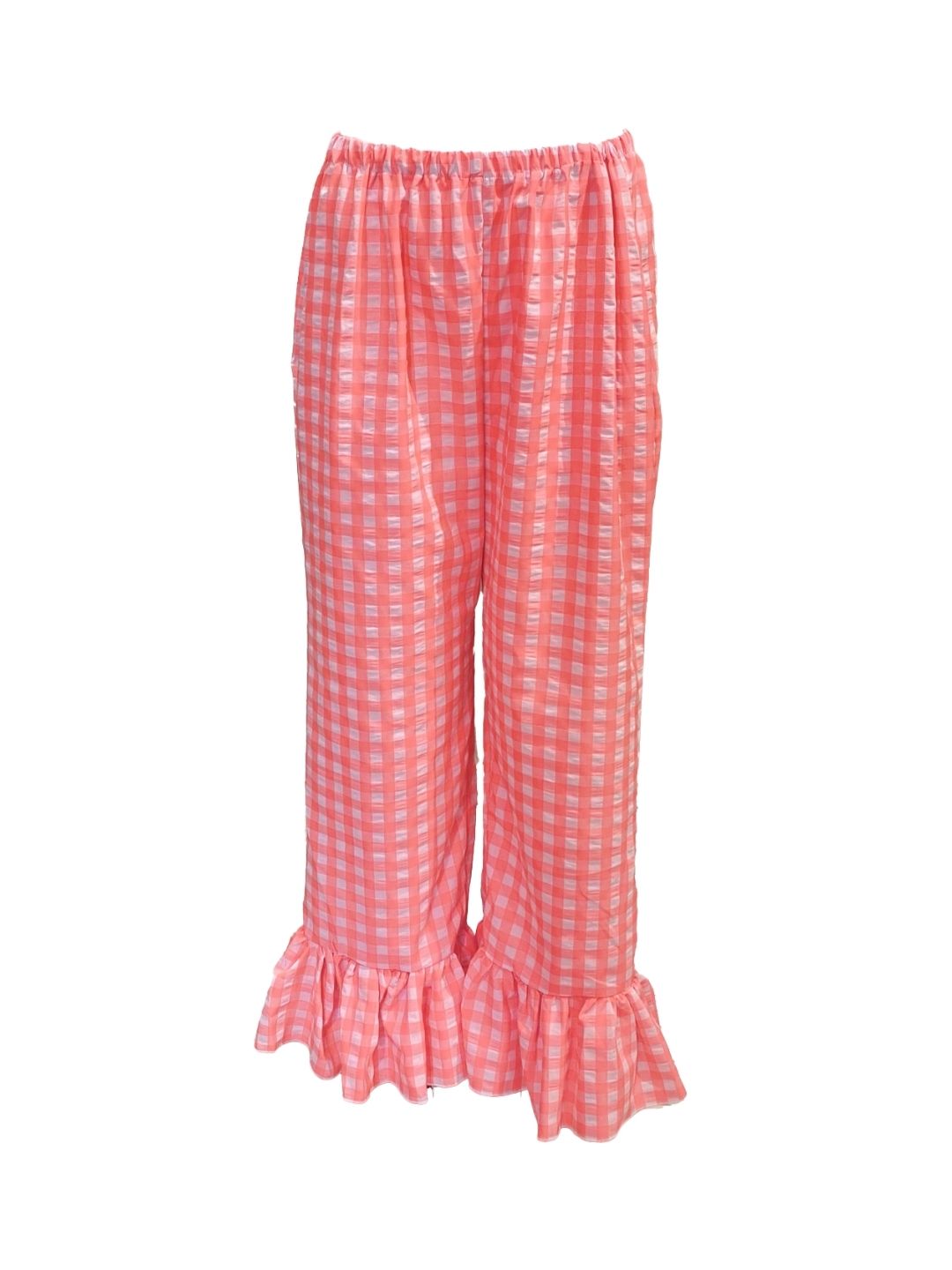 PANTALONE Pin con galetta Rosa Fluo Ribes of LOVE