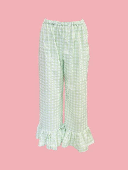 PANTALONE Pin Toile de jouy Light Blue Ribes of LOVE