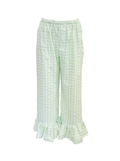 PANTALONE Pin Toile de jouy Light Blue Ribes of LOVE